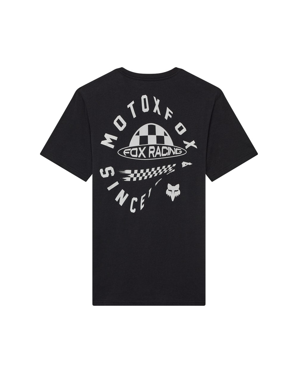 Fox Men's Planet Moto Premium Tee - Black - Back