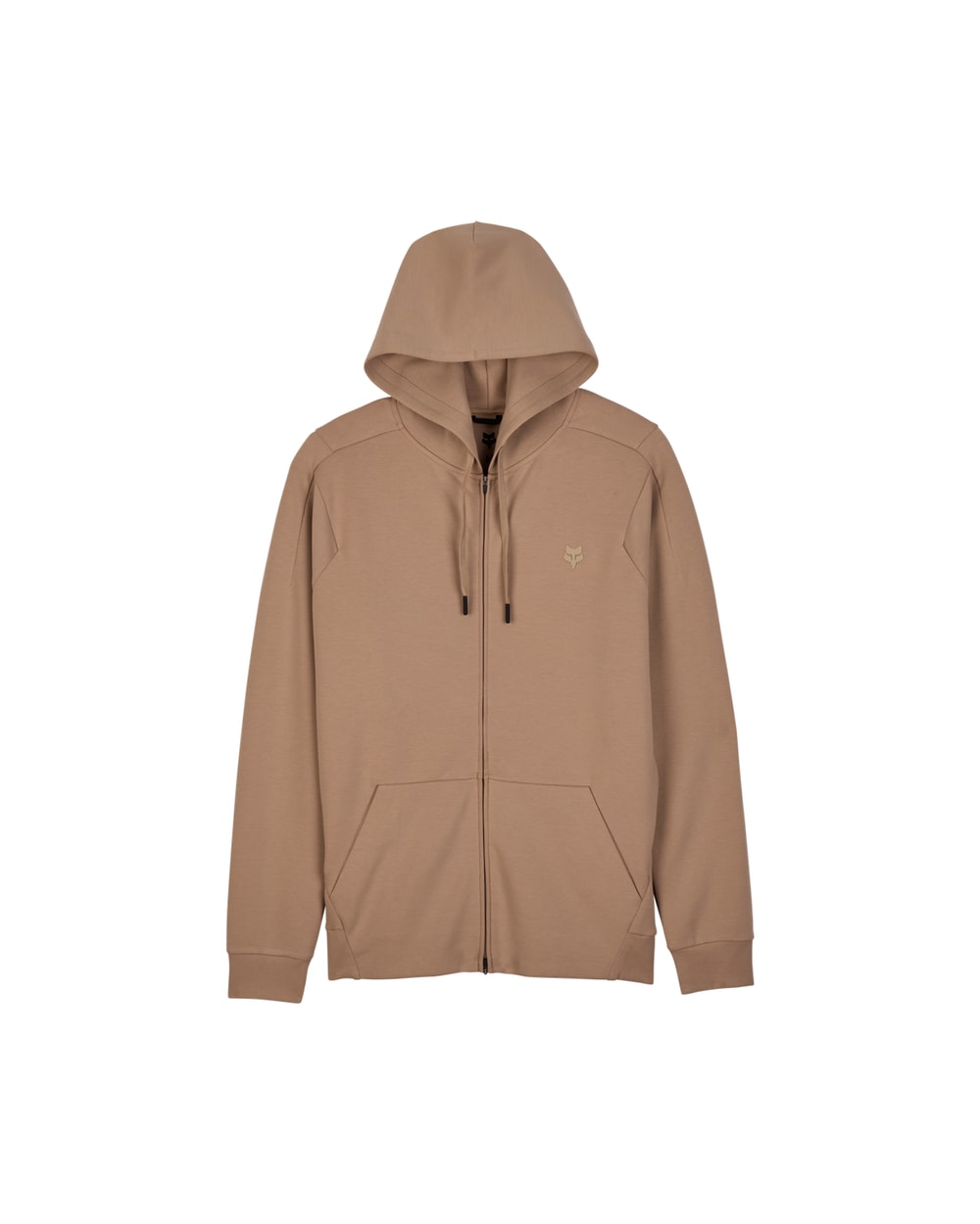 Fox Rise Zip Hoodie Mocha front
