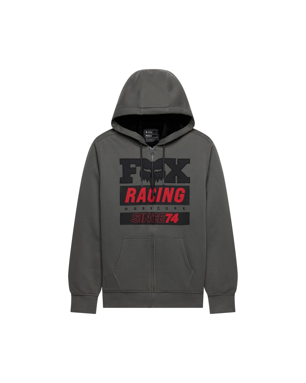 Fox Men's Since 74 Sasquatch Fleece Full-Zip Hoodie - Dark Shadow