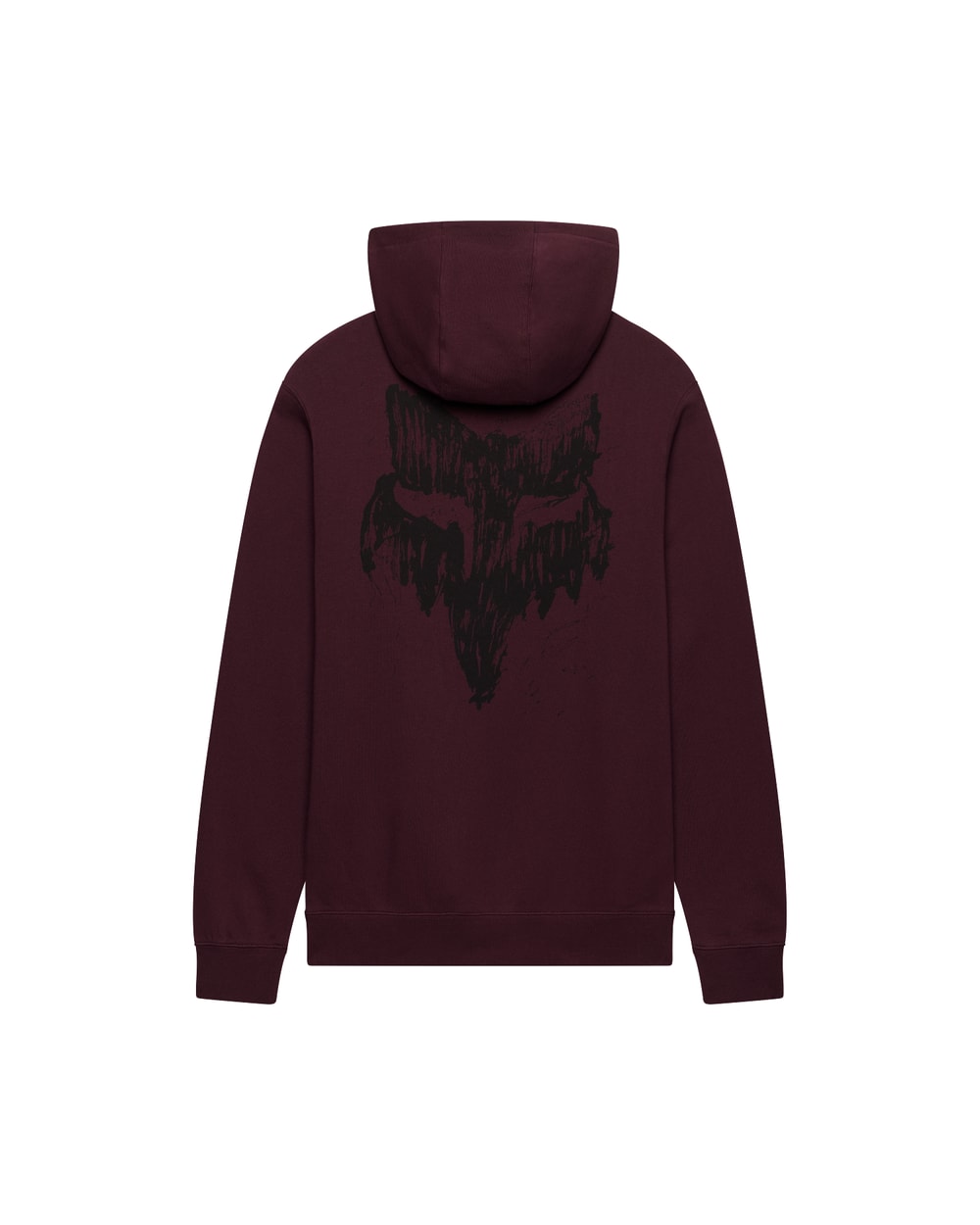 Fox Men's Slowburn Fleece Pullover Hoodie - Dark Maroon