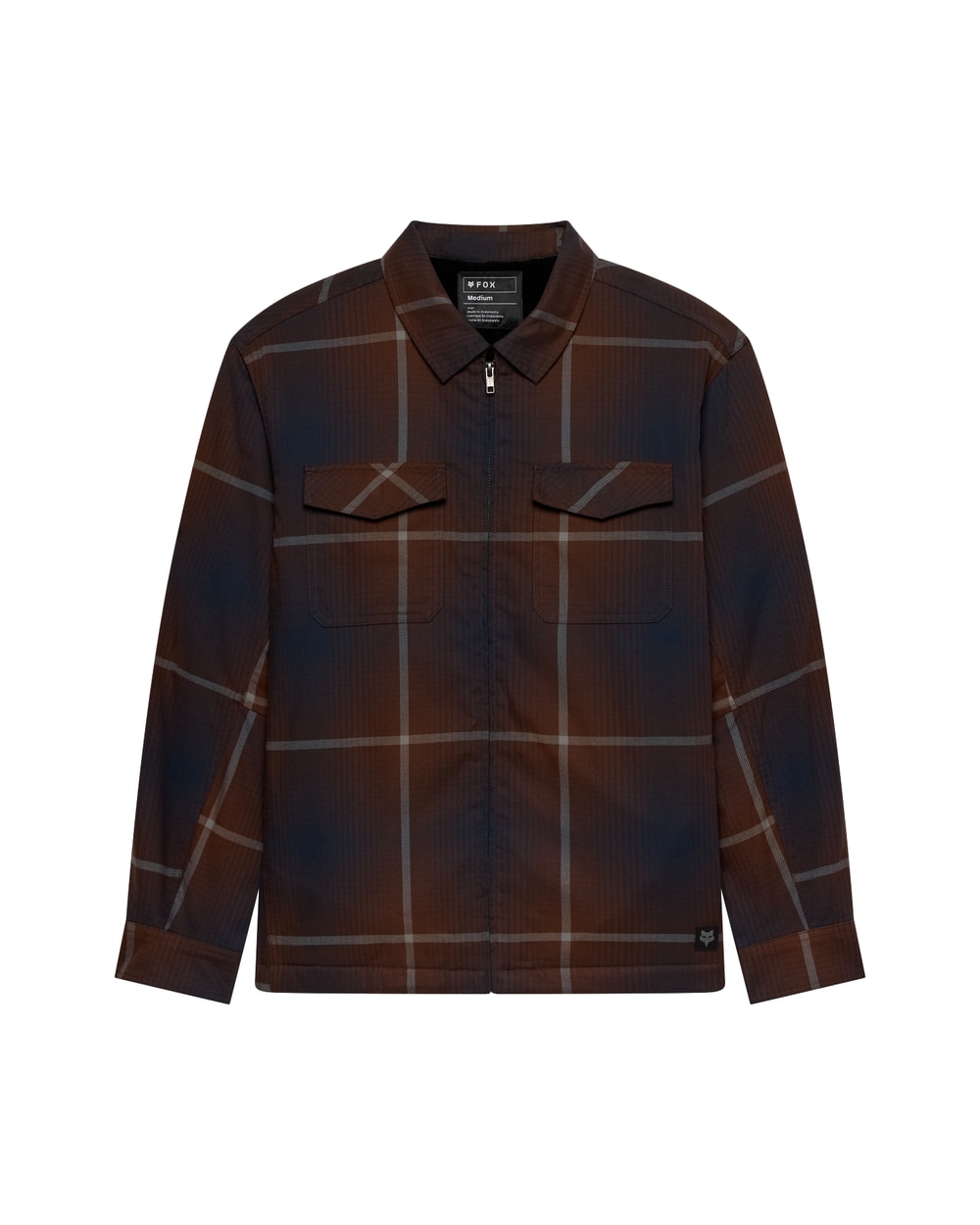 Fox Men's Survivalist Fire Sasquatch Long Sleeve Shirt - Dark Brown