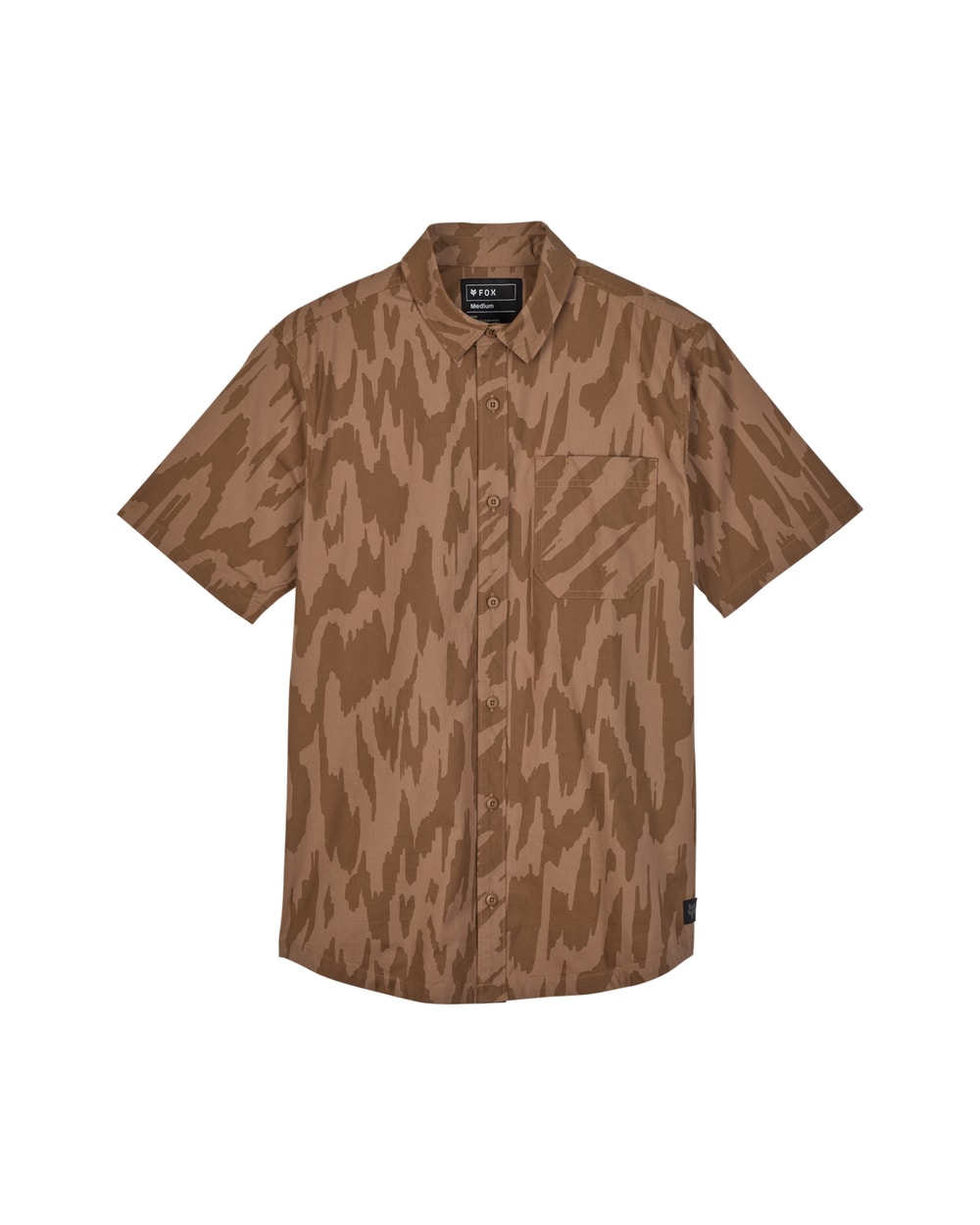 Fox Swarmer Woven Shirt Chai front