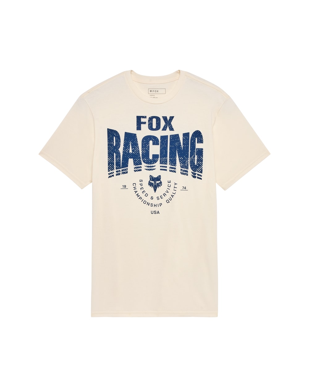 Fox Men's Tread Premium Tee - Off White - Front