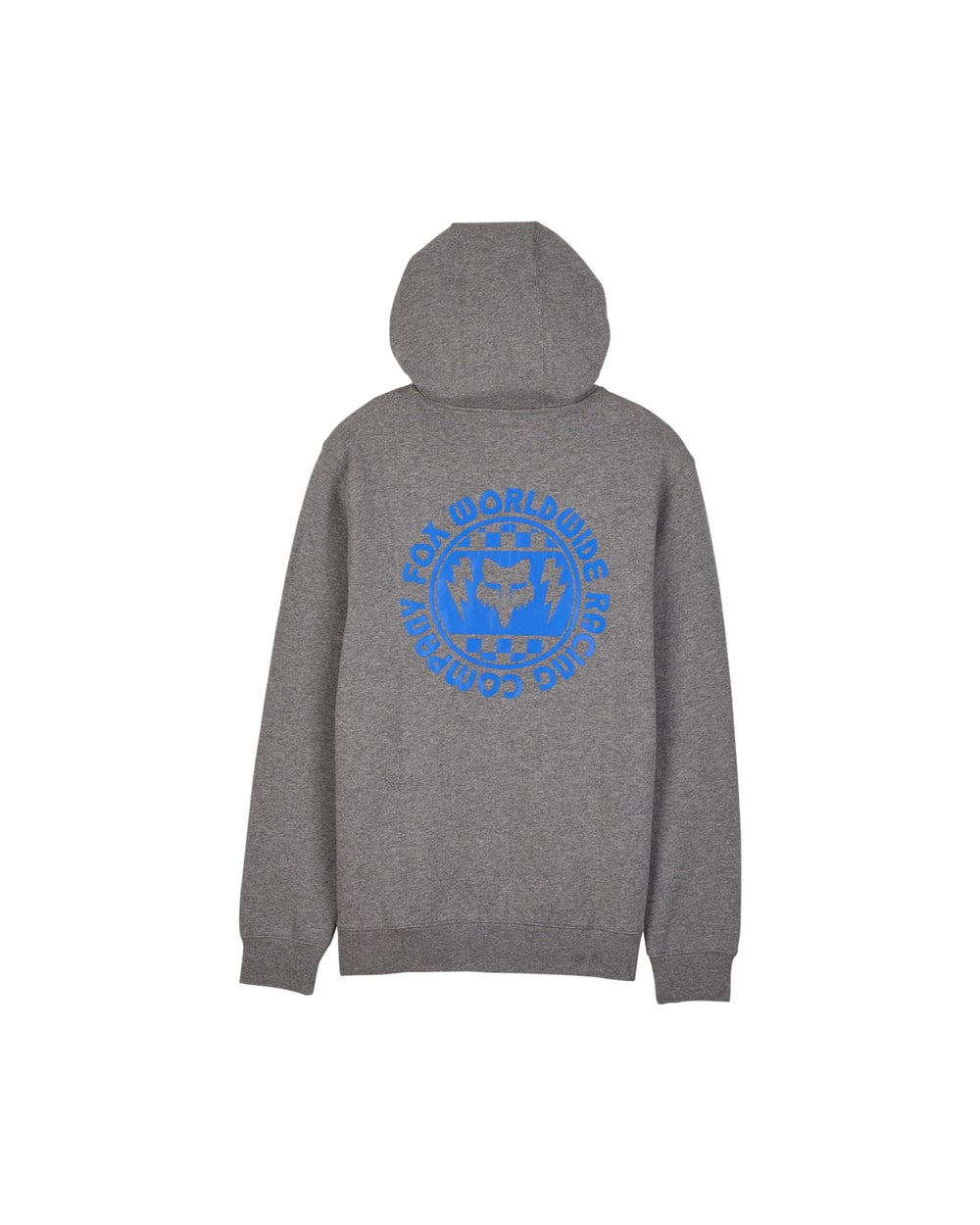 Fox Next Level Zip Hoodie Heather Graphite Grey back