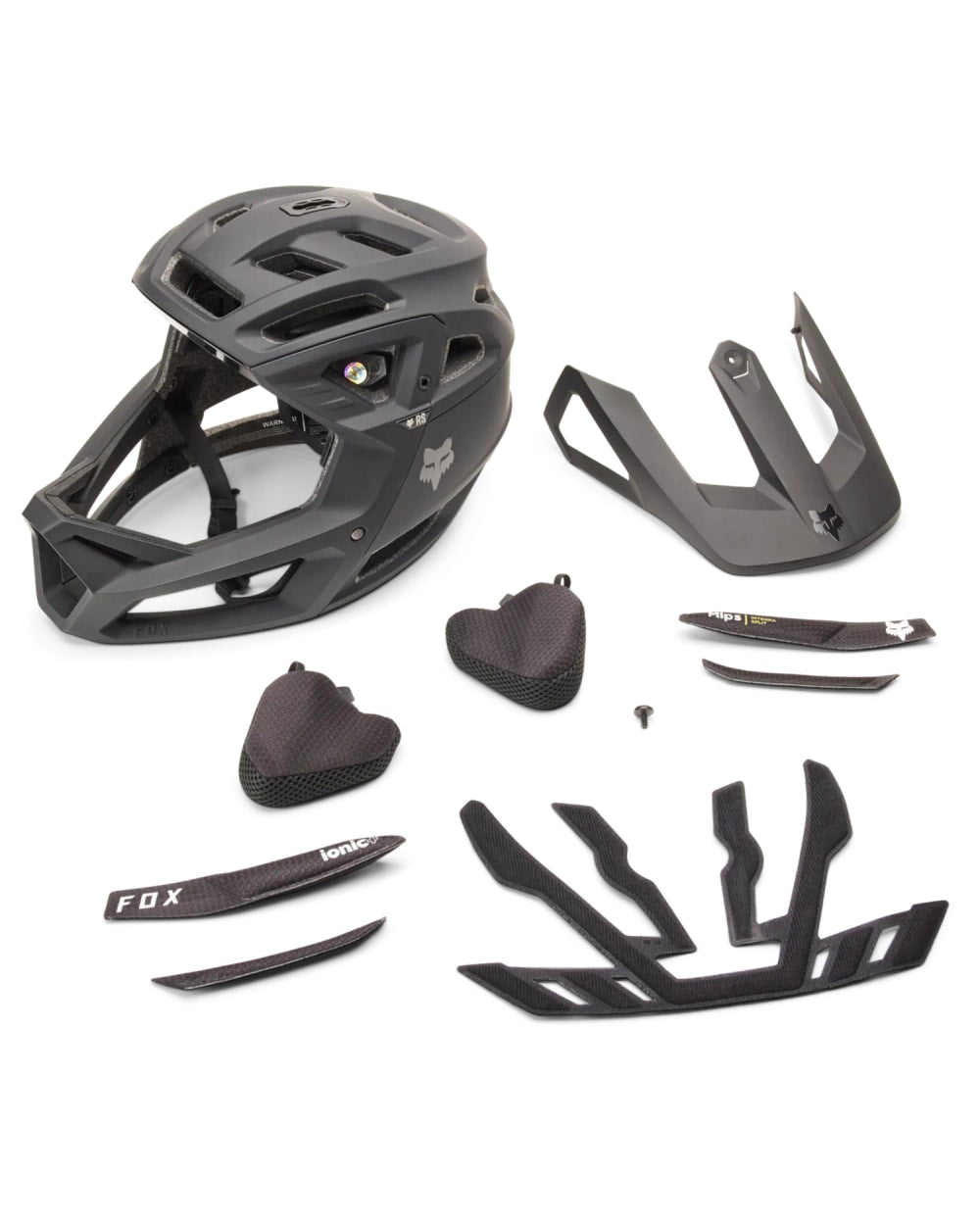 Fox Proframe RS Matte Black Helmet