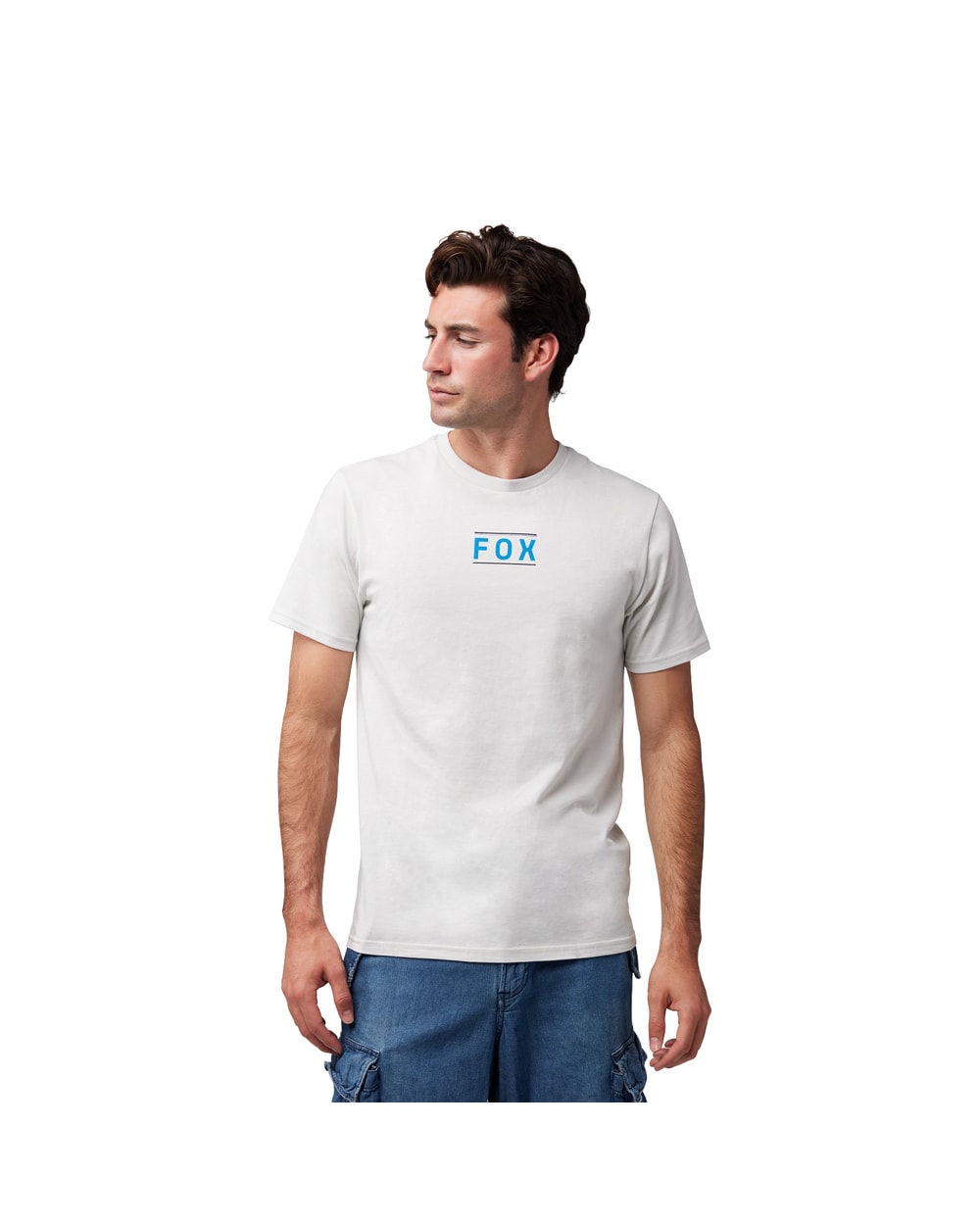 Fox Race Spec Premium Tee - Light Grey - Detail