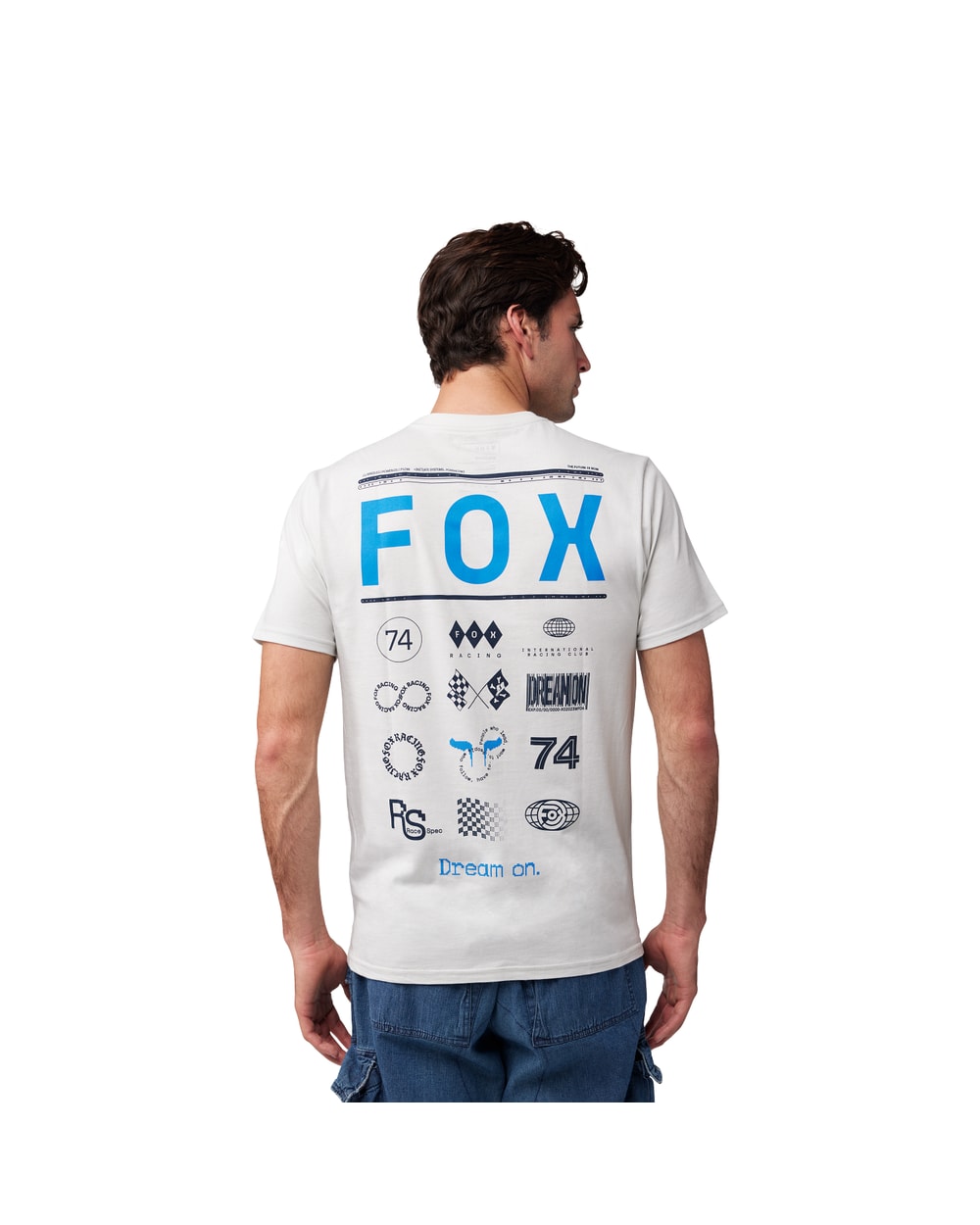 Fox Race Spec Premium Tee - Light Grey - Detail