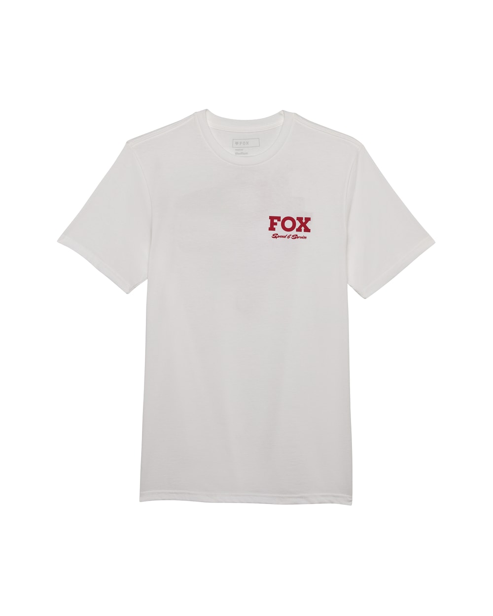 Fox Speed & Service Premium Tee - Optic White - Front