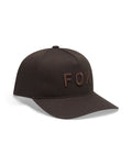 Fox Wordmark Subframe Hat - Cocoa - front