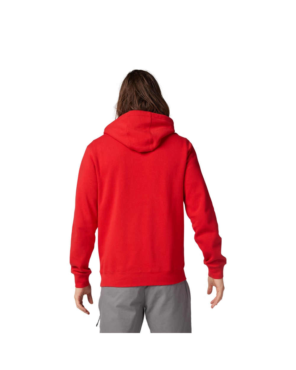Fox x Honda Pullover Hoodie Flame Red detail