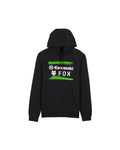 Fox x Kawasaki Pullover Hoodie Black front