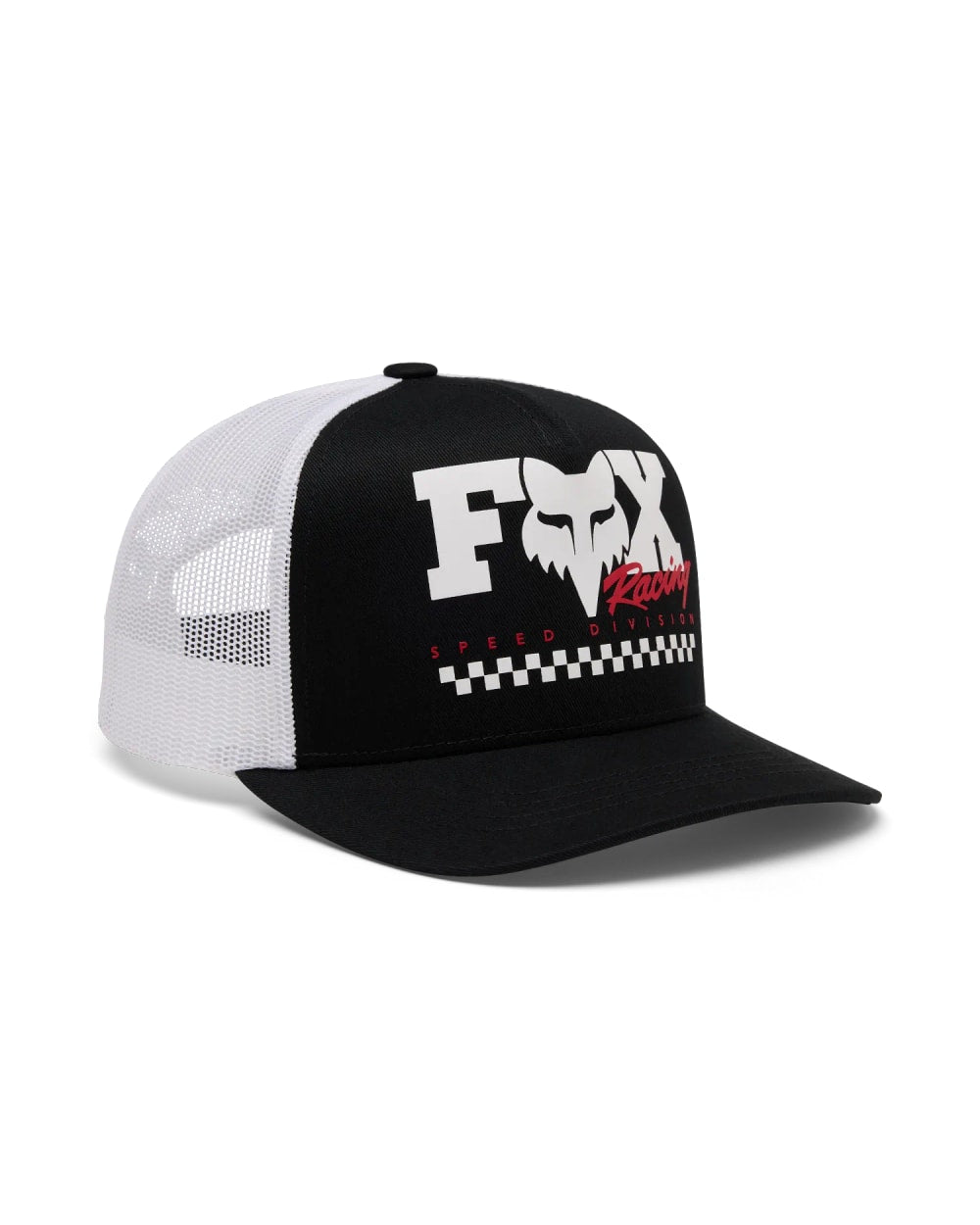 Fox Youth Checker Mesh Trucker Hat