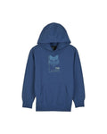 Fox Youth Dispute Pullover Hoodie - Indigo - Front