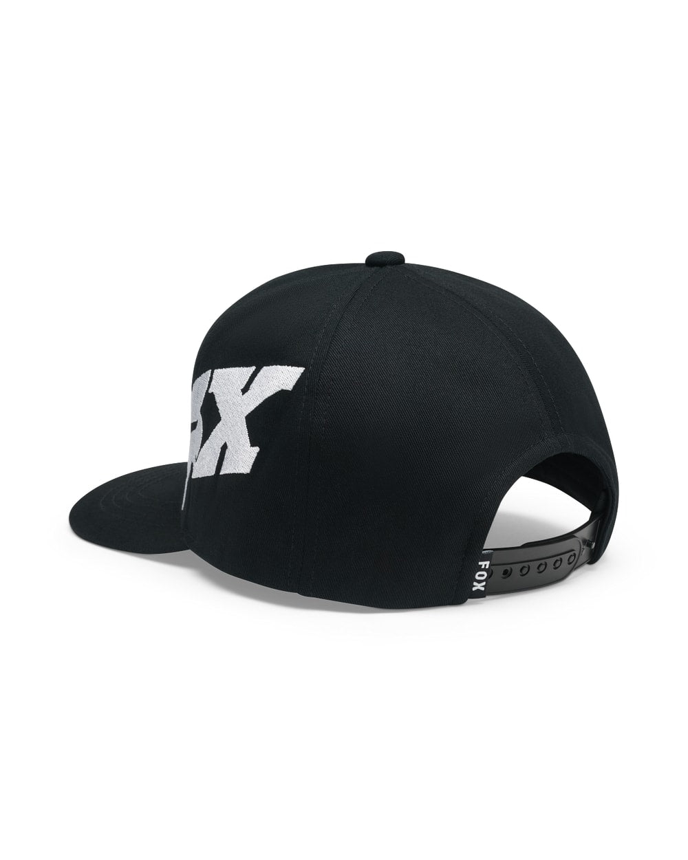 Fox Youth F Head X Snapback Hat Black back