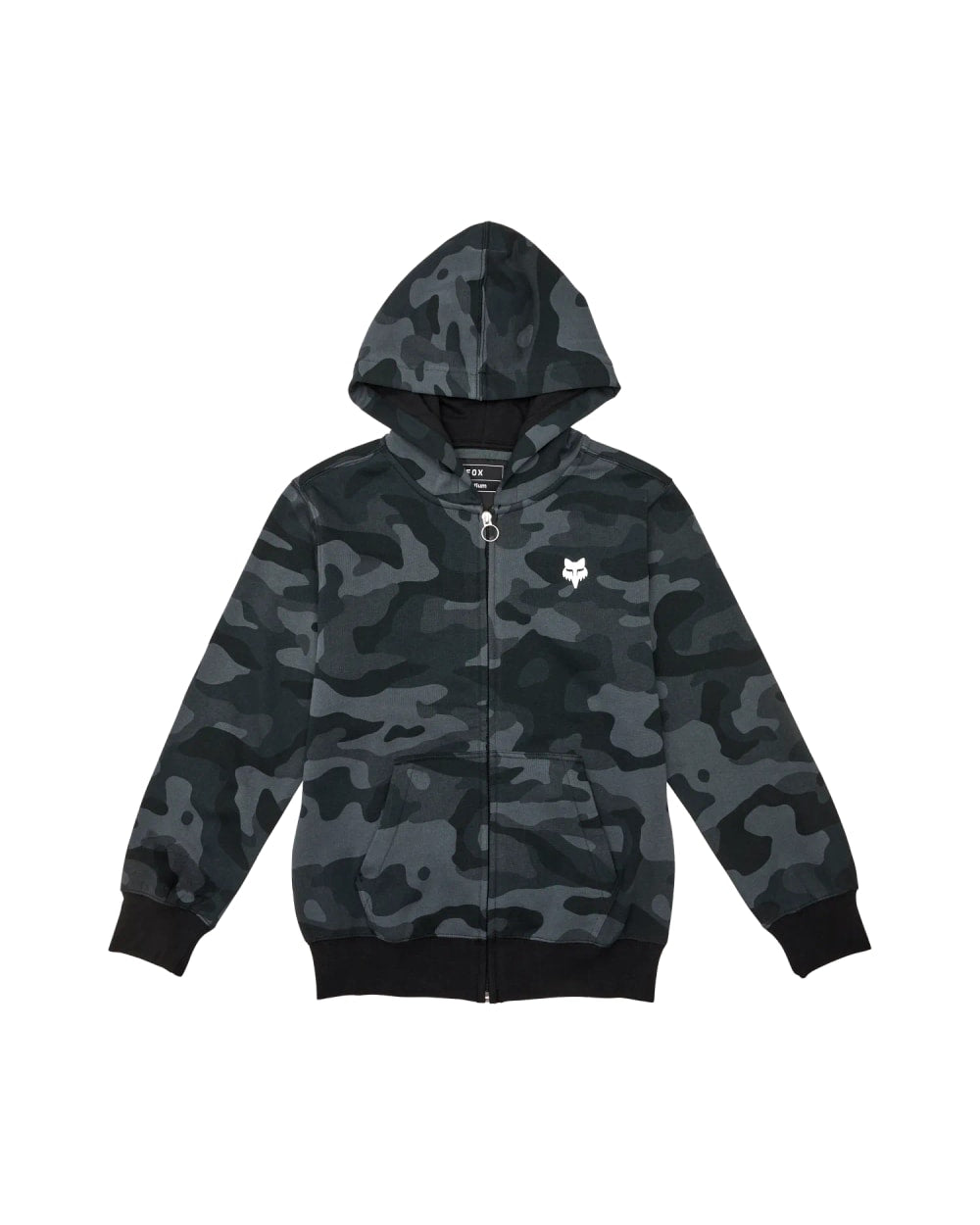 Fox Youth Fox Head Camo Zip Hoodie