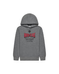 Fox Youth Go Race Fleece Pullover Hoodie - Heather Graphite - front