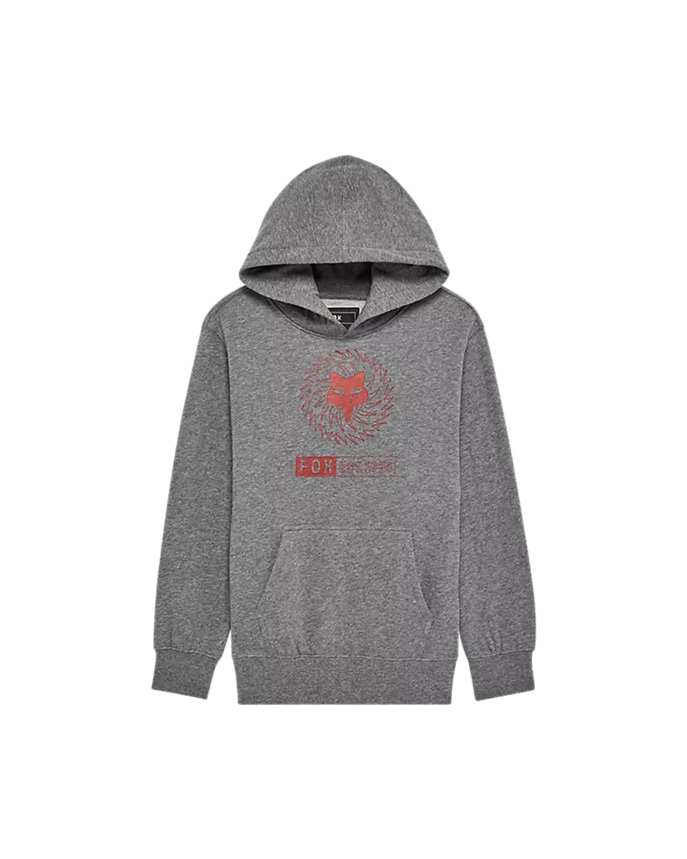 Fox Youth Kairos Pullover Hoodie - Heather Graphite