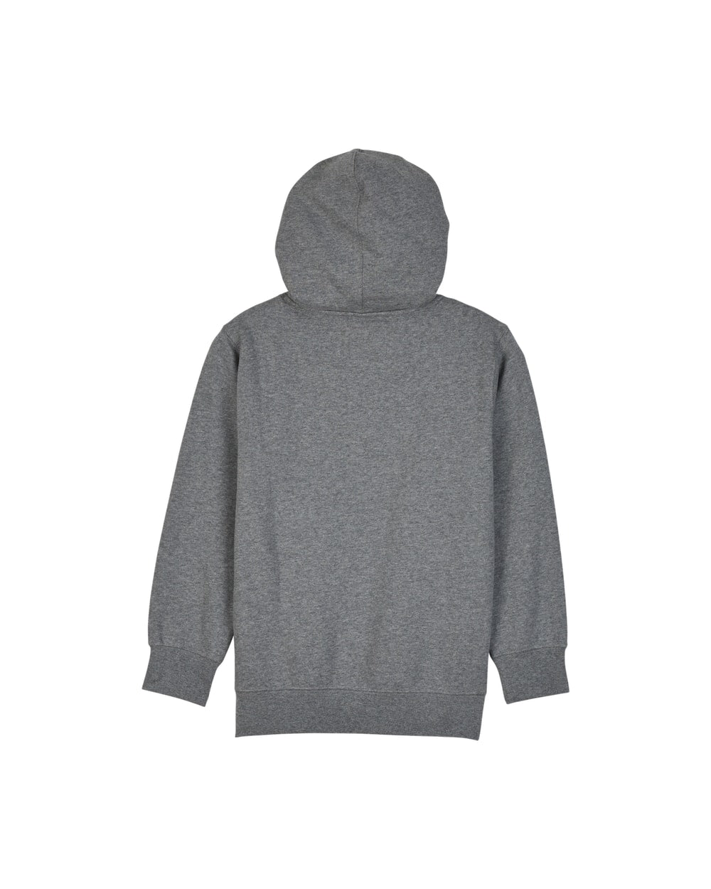 Fox Youth Scans Pullover Hoodie - Heather Graphite Grey - Back