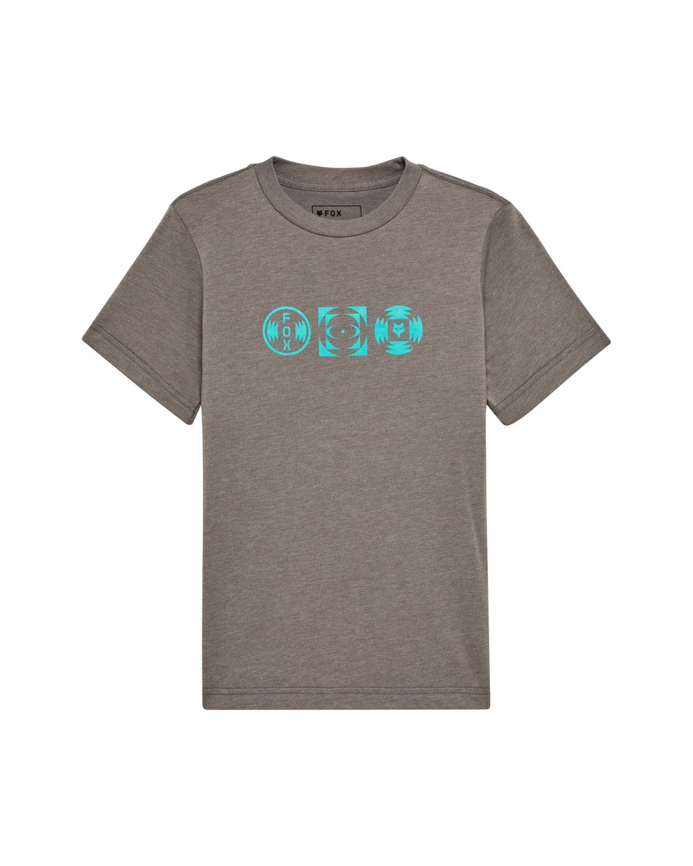 Fox Youth Vision Short Sleeve Tee - Heather Grey