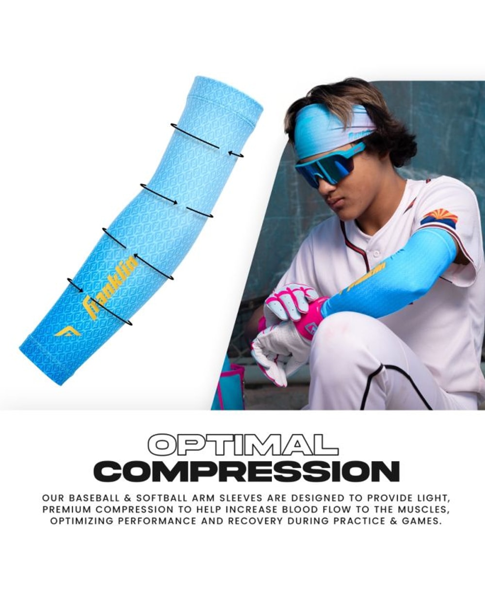 Frankiln Youth Arm Sleeve - Pair