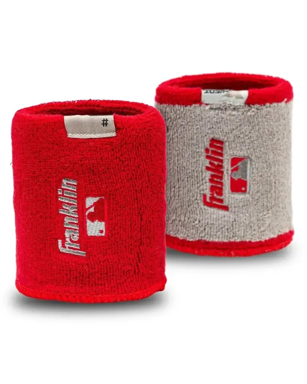 Franklin MLB X-VENT Reversible Wristbands - Pair