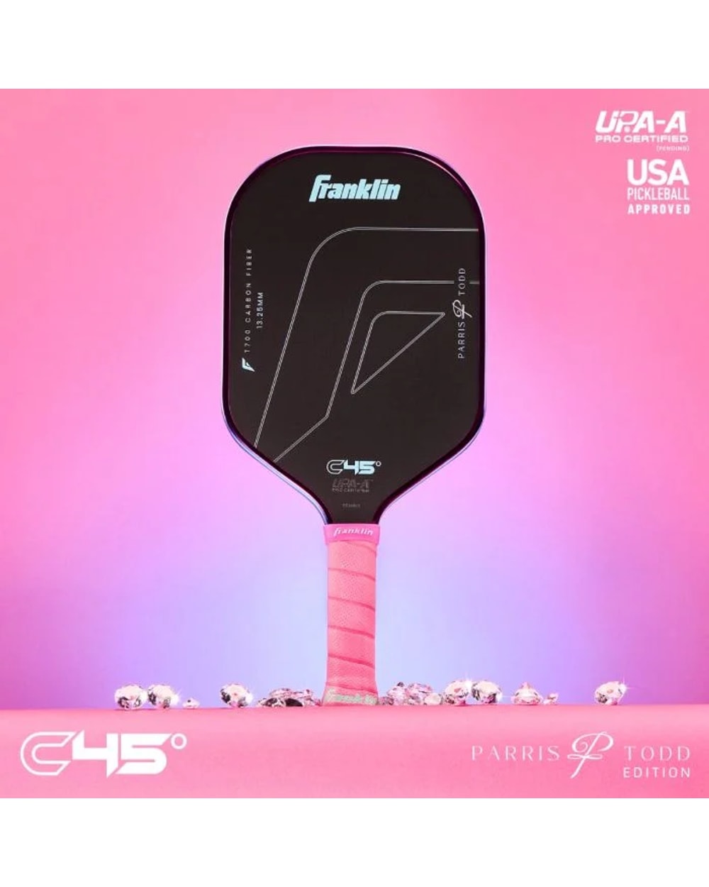 Franklin Parris Todd C45° Series - 13.25MM Pickleball Paddle