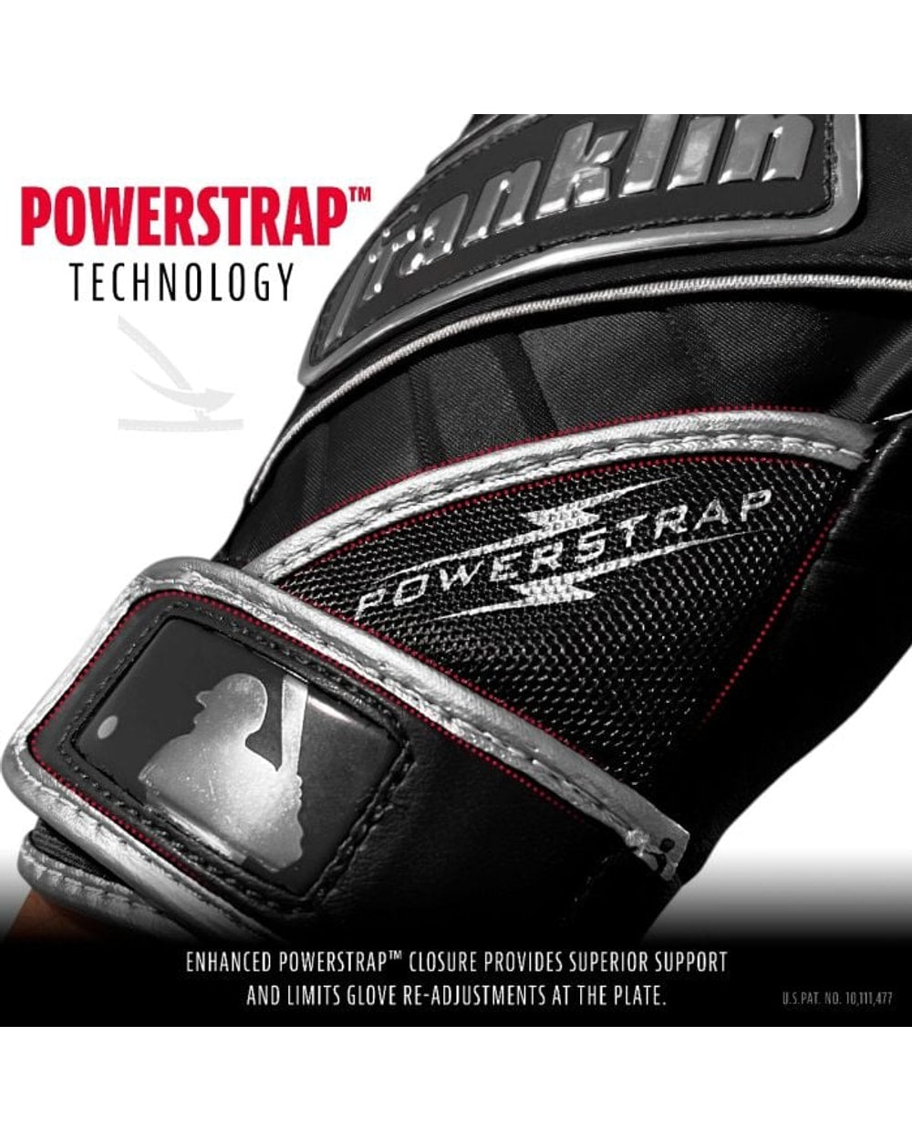 Franklin Powerstrap Batting Gloves
