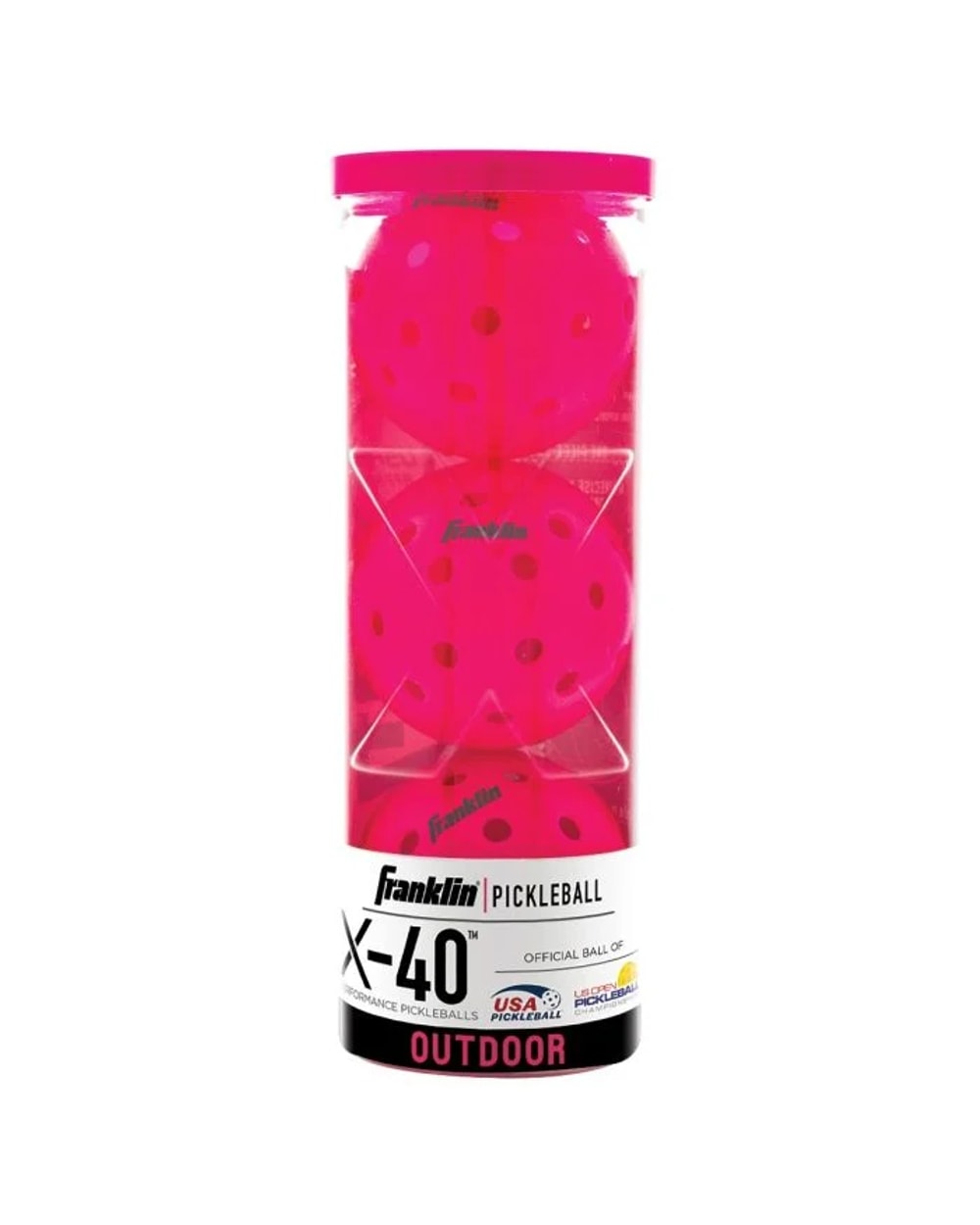 Franklin X-40 Outdoor Pickleballs - 3 Pack