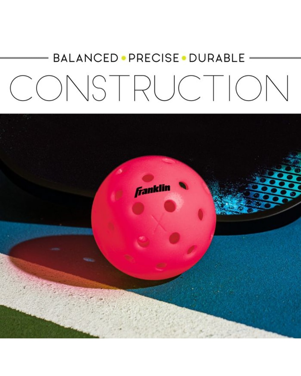 Franklin X-40 Outdoor Pickleballs - 3 Pack