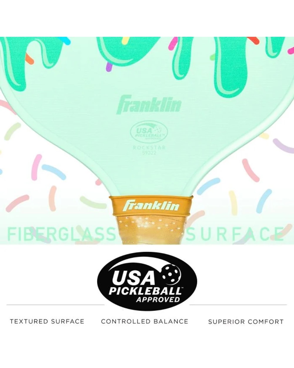 Franklin Youth Rockstar Pickleball Paddles