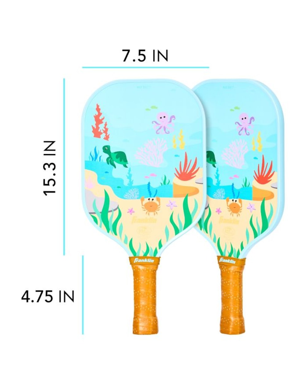 Franklin Youth Rockstar Pickleball Paddles