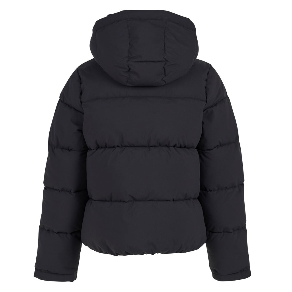 Ripzone Girls' Youth Friday Short Puffer Jacket - BLACK BEAUTY