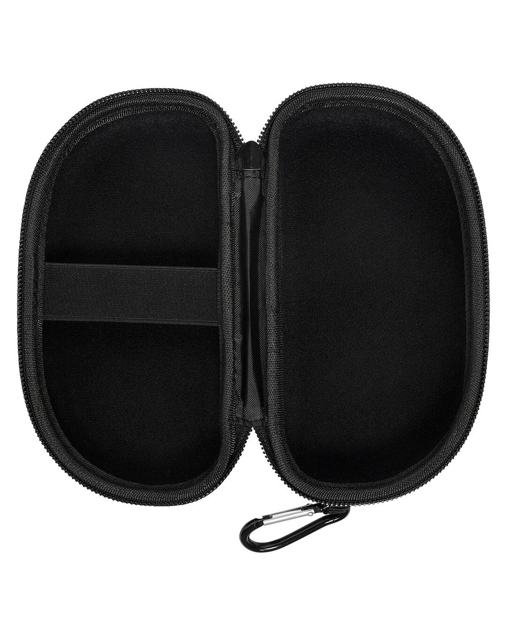 Funky Trunks Case Closed Goggle Case - BLACK/GOLD, open interior