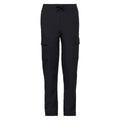 FWD Girls Stretch Woven Jogger Pants - Black Beauty - front