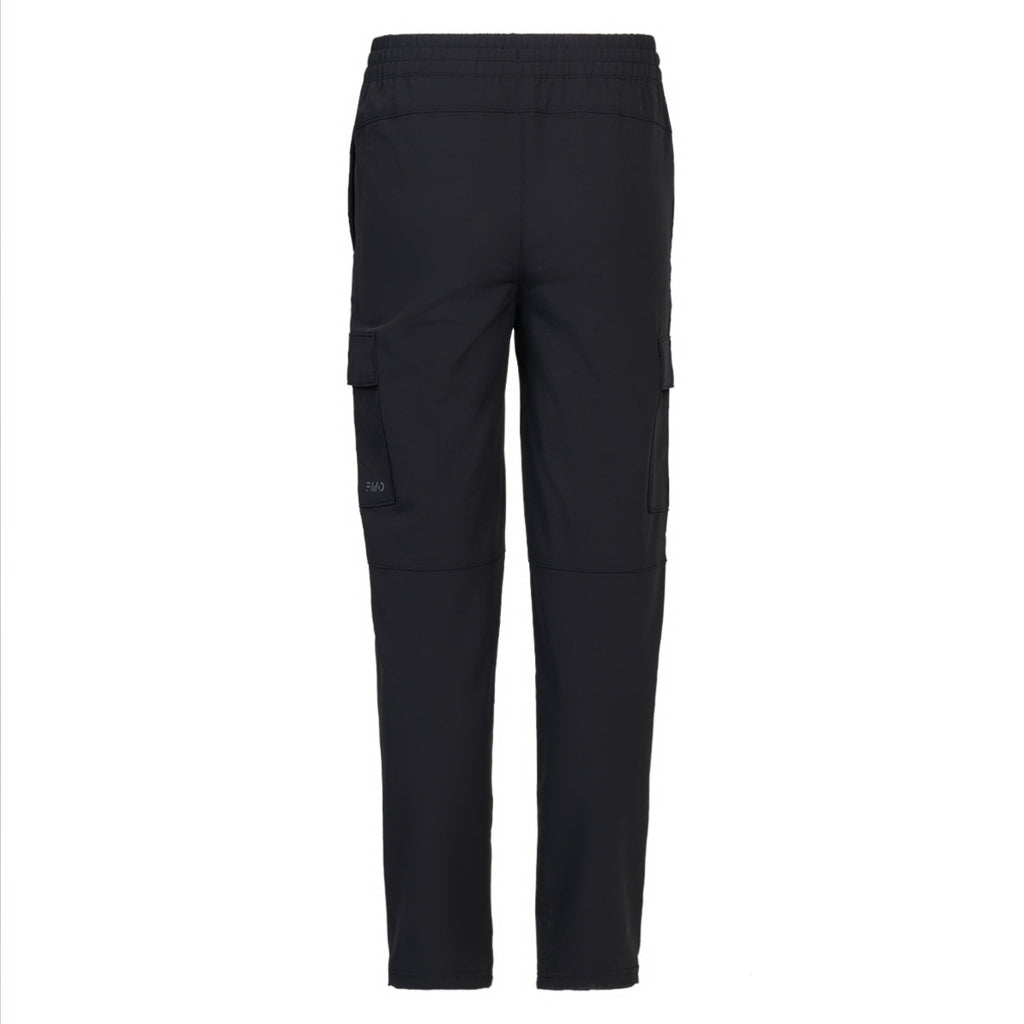 FWD Girls Stretch Woven Jogger Pants - Black Beauty - back