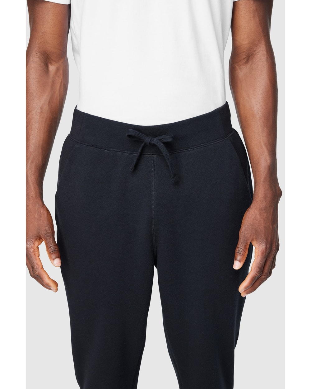 FWD Men's All Year Cuffed Jogger - Black Beauty - Detail