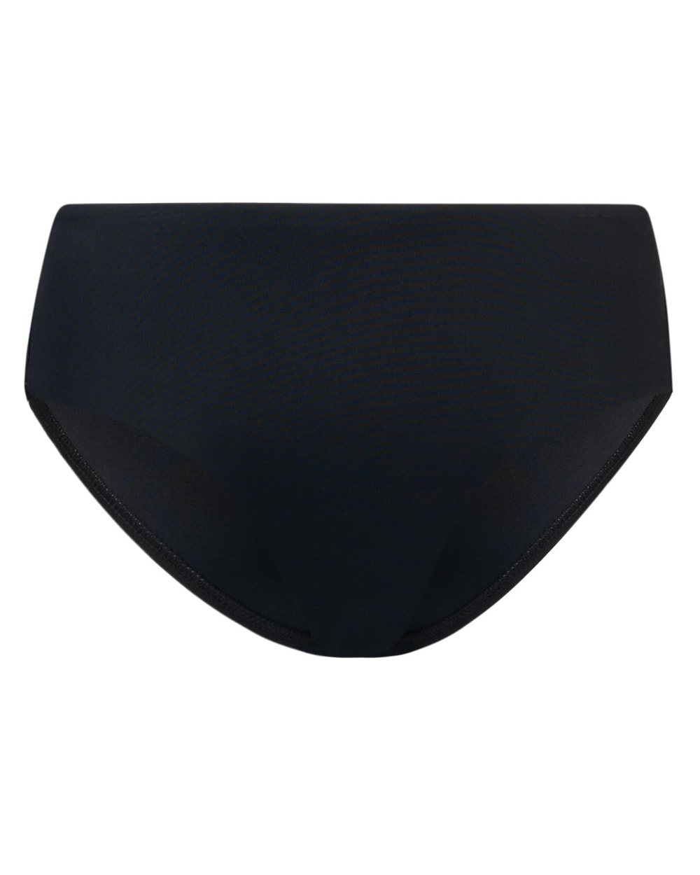 FWD Women's High Rise Swim Bottoms, Jet Black, front