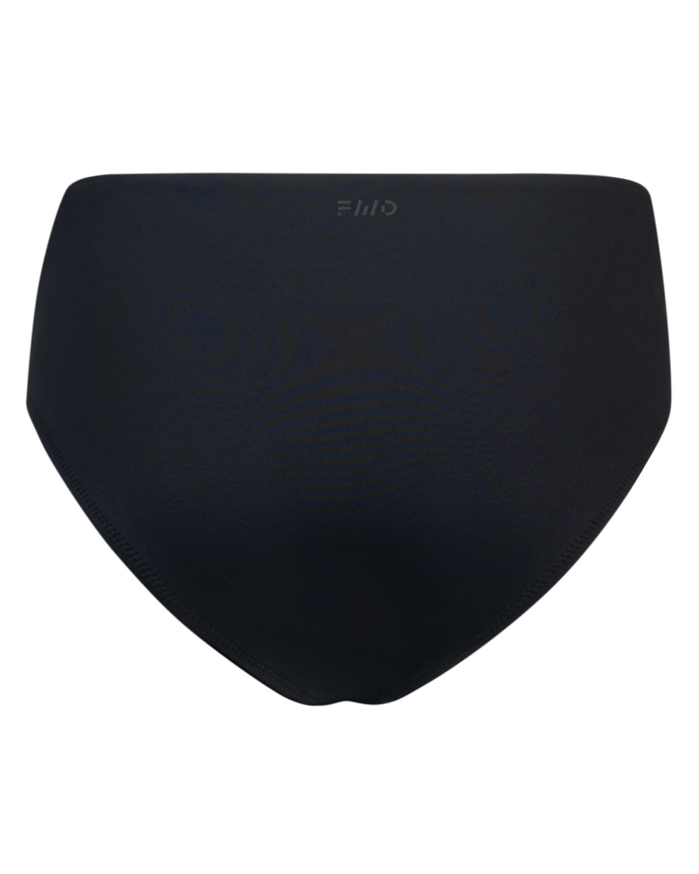 FWD Women's High Rise Swim Bottoms, Jet Black, back
