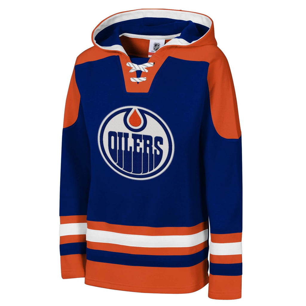 Outerstuff Youth Edmonton Oilers Ageless Must Have Lacer Hoodie