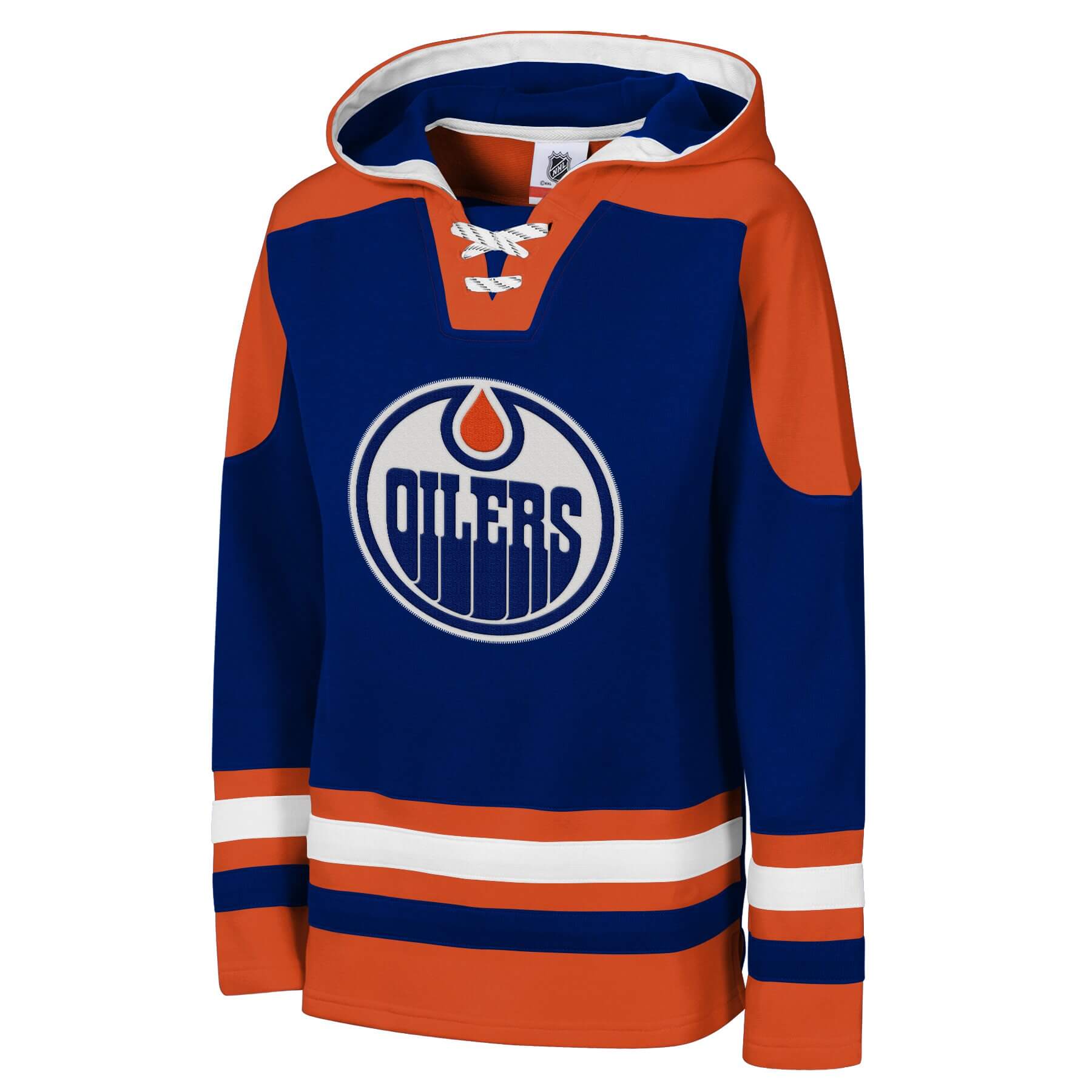 Outerstuff Youth Edmonton Oilers Ageless Must Have Lacer Hoodie