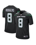 Game Black Aaron Rogers #8 Jersey