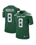Game Green Aaron Rodgers #8 Jersey