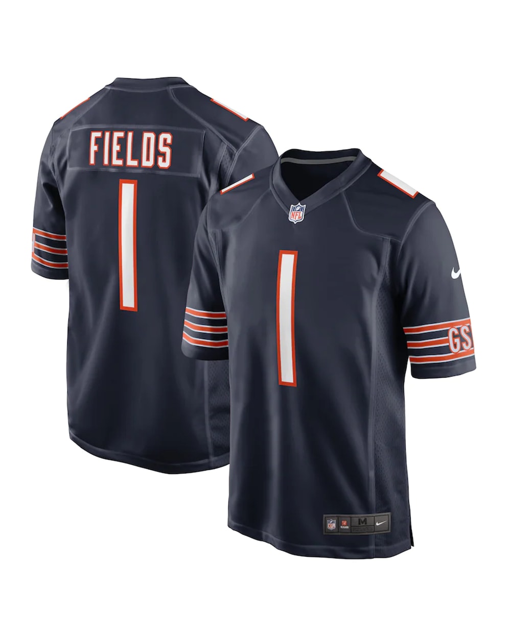 Game Jersey Chicago Bears Justin Fields