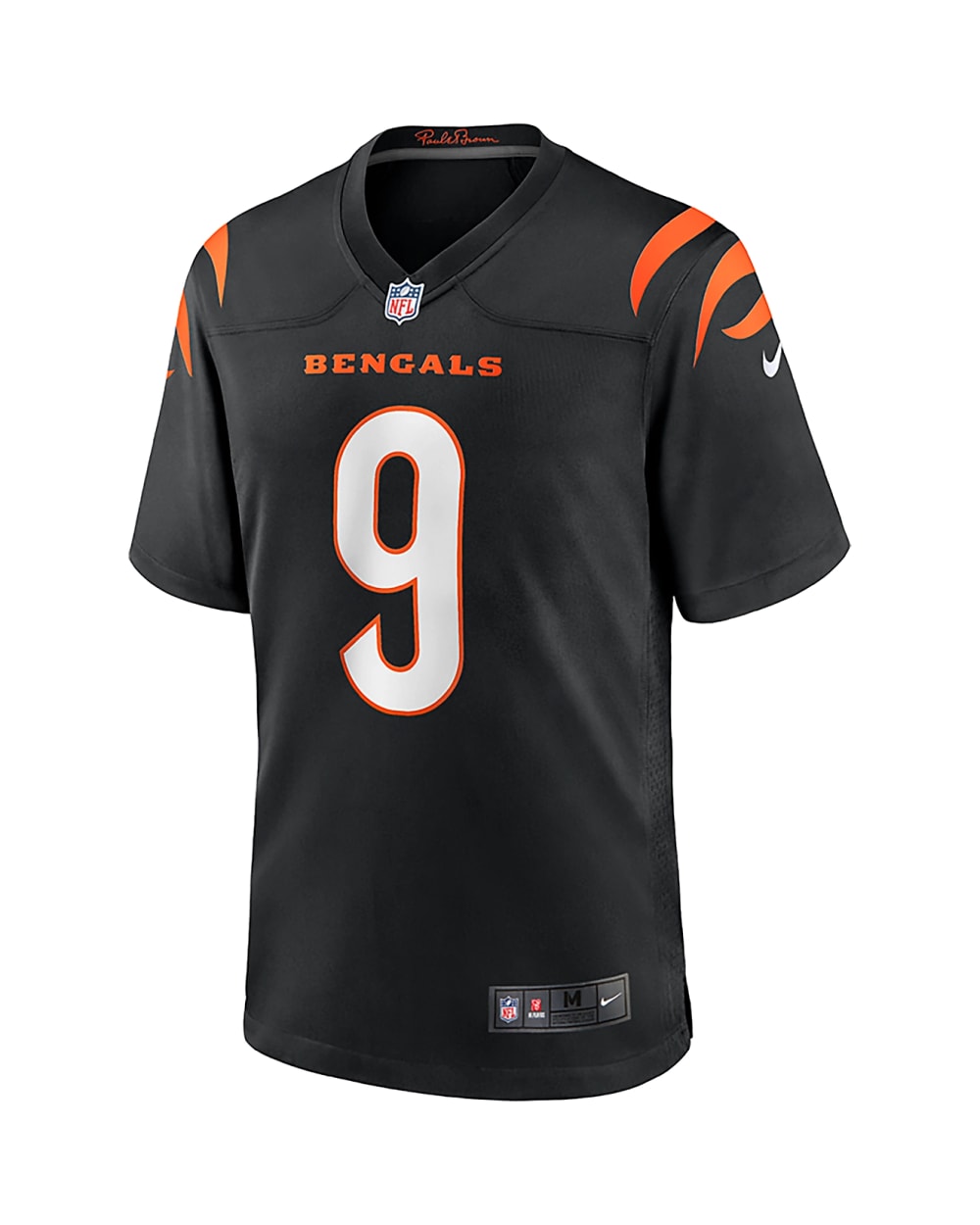Nike Joe Burrow Black Cincinnati Bengals Game Player Jersey