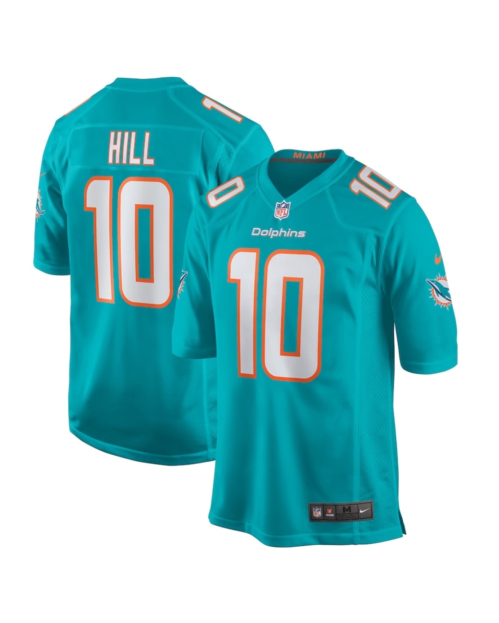Nike NFL Miami Dolphins #10 Tyreek Hill Game Jersey