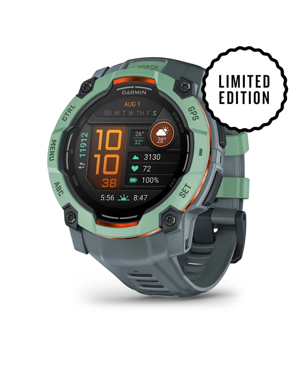 Garmin Instinct 3 AMOLED 50mm Neo Tropic/Twilight