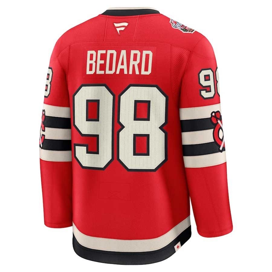 Connor Bedard Chicago Blackhawks 2025 Winter Classic Premium Jersey