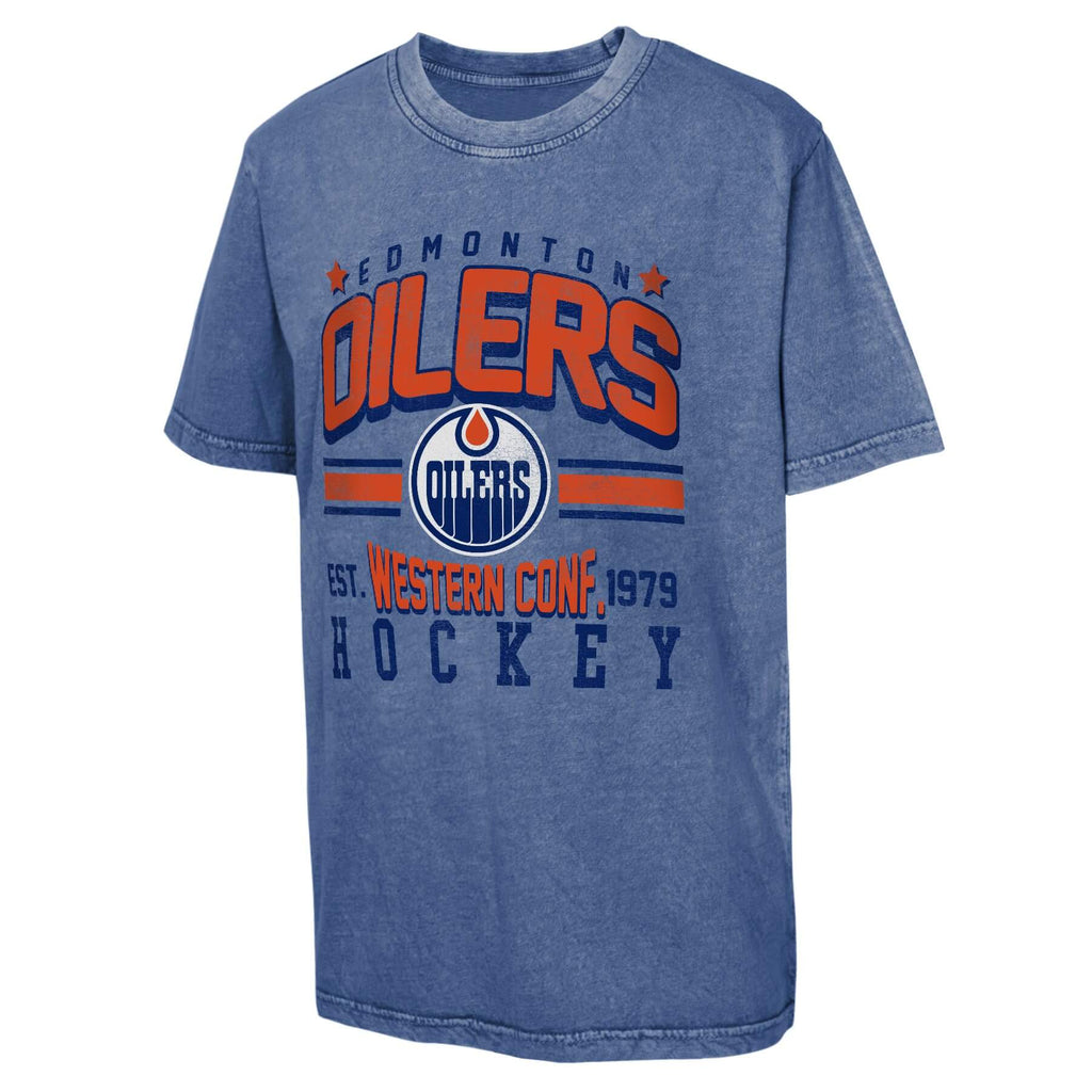 Youth Edmonton Oilers Pigment Dyed T-Shirt