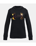 Girls' Armour Fleece Iridescent Big Logo Hoodie