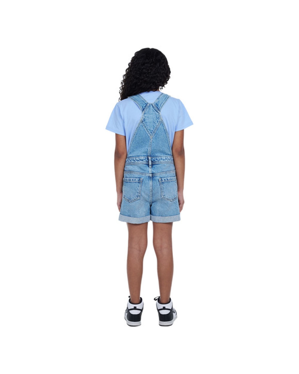 Girl's Henley Short Overall